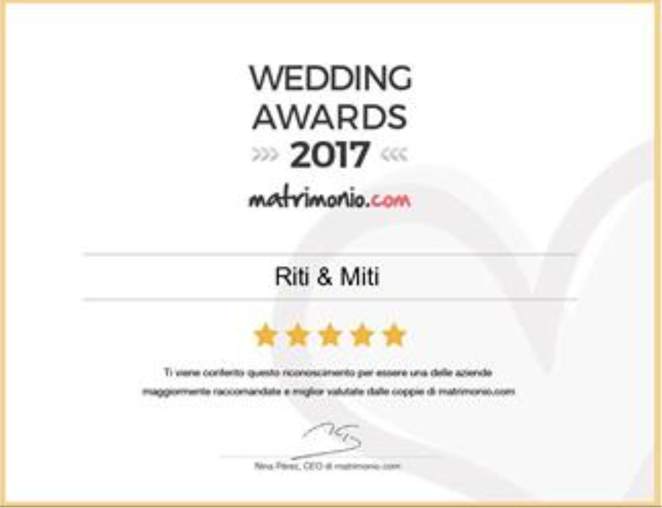 Wedding Awards 2017